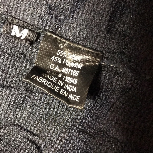 Tango Mango Blue Vintage Neck Tie Jacket Size Medium New With Tags - Picture 4 of 4